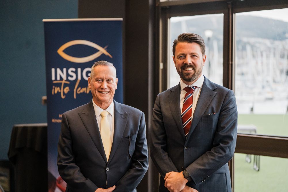 Dr Gerard Gaskin and Senator Hon Jonathon Duniam